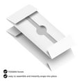 thumbnail image 4 of White Business Card Folding Box - Thick and Sturdy Cardboard Boxes for Storage Containers, Packaging, Card Holder and Organizer - 25 per Pack (12" x 3 1/2" x 2"), 4 of 6