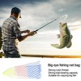 thumbnail image 3 of Nylon Diamond Mesh Fishing Net Fishing Tool Folding Nylon Landing Dip Lot N9 B0 R0R9, 3 of 9