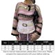 thumbnail image 2 of Blusa Suéter de manga larga Causal Raya a juego Y2K Bata de punto (Rosa S) Kuymtek Rosa T S para Mujer, 2 of 9