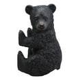 thumbnail image 2 of Ebros Large Stinky Stool Pooping Black Bear Toilet Paper Holder Figurine 13.5"H, 2 of 6