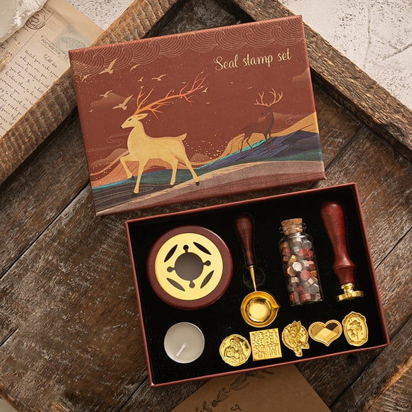 Seal set,Of Wax Beads Spoon/candle/wax Melt Warmer Beads Spoon/candle/wax Melt Letters Envelopes Letter S Letters S With 6pcs Seal Letters S Letter Kit With 6pcs Warmer Envelopes Letters Wax Seal We