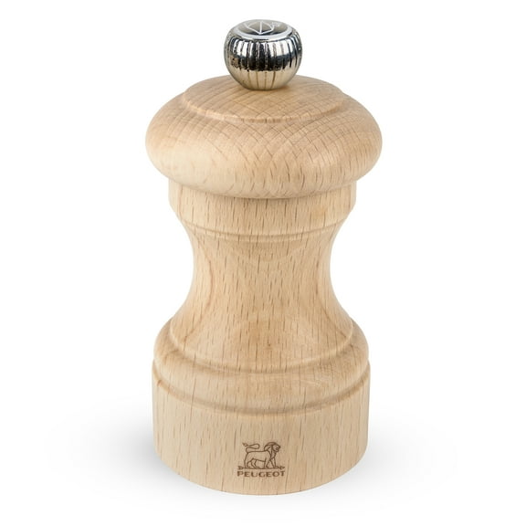 Peugeot Bistro 4-Inch Salt Mill, Natural