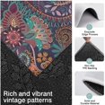 thumbnail image 3 of Multicolor Paisley Pattern Kitchen Rugs Sets Of 3,Kitchen Runner Rugs Non Skid Washable,Decorative Kitchen Floor Mats for Kitchen,Sink,Laundry,17"x30"+ 17"x47" + 17"x59", 3 of 6