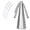 Silver, variant on Quinlirra Clearance Fly Fans for Tables - Fly Repellent for Outdoor Indoor Meal - Portable Automatic Picnic Table Food Fly Fans -Fly repellent Fans Spinner for Restaurant, Party, Home