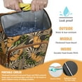 thumbnail image 2 of Palm Inspired Insulated Backpack Cooler - 20L, Multiple Pockets for Organized Storage, Lightweight, 2 of 6