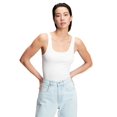 thumbnail image 1 of Camiseta sin mangas acanalada para mujer Shirt GAP Cami Optic White XL, 1 of 4