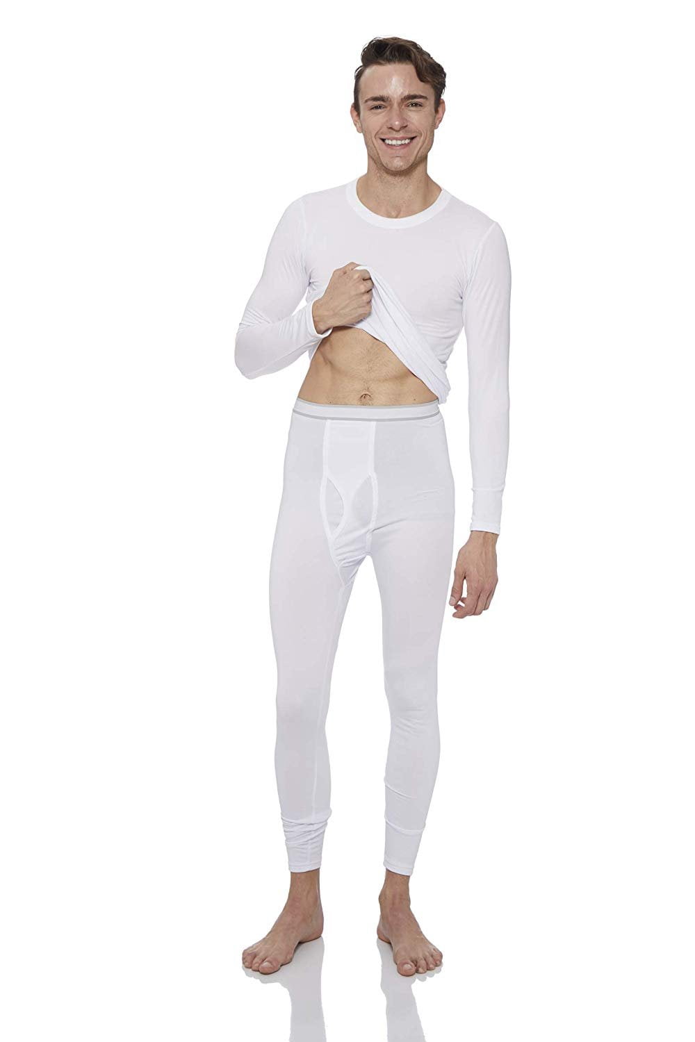 Rocky Rocky Men's Thermal Fleece Lined Long John Underwear 2pc Set