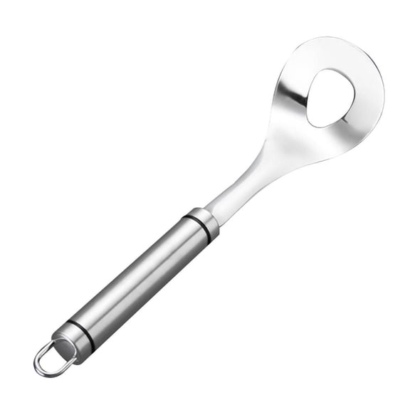 Stainless Steel Meatball Maker Spoon, Meatball Scoop Kitchen Tool with Hanging Hook, Meatball Press Spoon for Home Cooking, Family Dinner, and Bbq