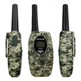 thumbnail image 2 of Walkie Talkies para niños con camuflaje Rt628, 1 par, teclado con bloqueo Vox de largo alcance, juguetes para niños, regalos para cumpleaños y vacaciones, fácil de usar para acampar y hacer senderismo, 2 of 5