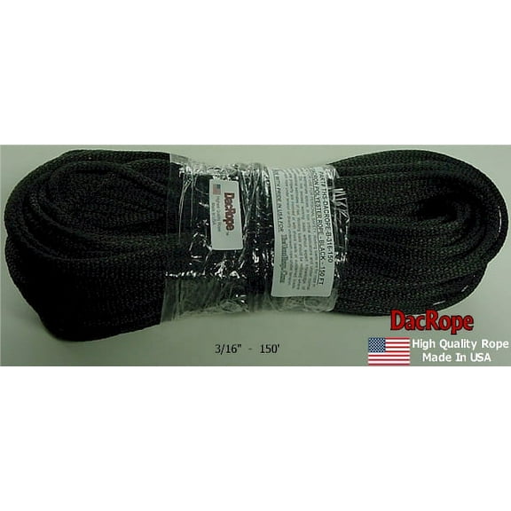 150' - 3/16" Ham Radio Antenna Support Rope - First Quality Polester Rope for, DIPOLE, Long Wire and other Antennas
