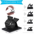 thumbnail image 2 of Cable Clips,50Pcs Upgraded Wire Organizer Clips with Strong Adhesive Pad, Adhesive Cable Clips, Multipurpose Cable Management Clips, Cable Organizer C, 2 of 5