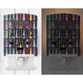 thumbnail image 2 of Happy Father's Day Neckties Bright Ceramic Night Light, 2 of 2