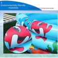 thumbnail image 3 of Inflatable Family Pool, Diameter 110 cm, Height 27 cm, Pool Inflatable for , 3 Rings Inflatable Backyard Pool, Blue, 3 of 5