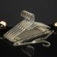 thumbnail image 5 of 10pcs Clear Plastic Hangers Seamless and Crease-Resistant Non-Slip Drying Rack for Bathroom Balcony-Good, 5 of 5