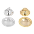 thumbnail image 1 of Mini Jouets de Plateau Alimentaire, Plateau Miniature de Maison de Poupée Réutilisable 2 Pcs Léger Antirouille pour les Enfants pour les Cadeaux, 1 of 8