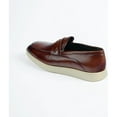 thumbnail image 2 of Belvedere Studio Men's Walking Shoes Penny Loafer Leather Maurizio Cognac, 2 of 5