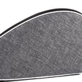 thumbnail image 3 of Table Tennis Racket Case Pong Paddle Case of Fan Shaped Lightweight Training Competition Professional Table Tennis Cover Racket Pouch Gray, 3 of 10