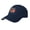 navy, variant on US 250 Years Freedoms 1776-2026 250th Birthday Sandwich Brim Hat for Him, Premium Polyester, Adjustable Fit, Fits 22-23" Head - crimson