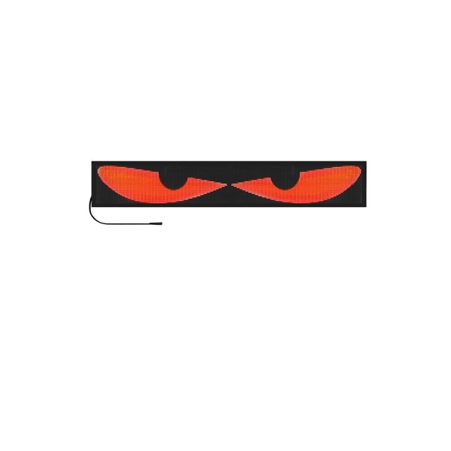 Chmadoxn Tools&Home Improvement Eyes Light Sign For Cars Led Eyes Animated For Car Truck Windshield DIY Programmable Led Windshield Eyes With App Control For Windows Of Cars SUVs soft screen