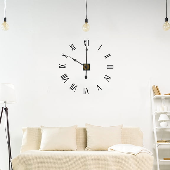 HEATSHAKING 5Set Wall Clock Hands for Diy Clock Mechanism Quartz Movement Black 13.0X1.0X0.2In 7.1X1.0X0.2In