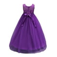 thumbnail image 3 of LOVEBAY Girl Sleeveless Party Dress Princess Pageant Dress Flower Girls Dress Tulle Party Gown Prom Ball Maxi Gown, 3 of 7