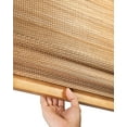 thumbnail image 6 of Chicology 39"W x 64"H Acorn Cordless Bamboo Shades, Natural Woven Wood, Light Filtering, Safe for Kids & Pets, 6 of 6