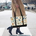 thumbnail image 4 of FORMRS Canvas Laptop Tote Bag for Women with 15.6" Computer Compartments Shoulder Handbag, Cute Animals, 4 of 7