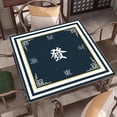 thumbnail image 4 of 29.5 x 29.5 inch Poker Mat, Thickness Portable Poker Table Top with Hemmed Edges,Water Repellent, Professional Casino Grade Poker Mat for Theme Party,Poker Night,Holiday Gatherings, 4 of 9