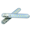 thumbnail image 2 of Portable Mini Usb Led Lamp 8 Leds Lighting Computer Night Light White/Warm White, 2 of 5