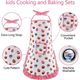 thumbnail image 3 of "Delantal Infantil Para Niña Cocina Utensilios Para 20 Uds Belug rosa ", 3 of 5