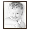 thumbnail image 2 of ArtToFrames 29" x 35" Mahogany and Gold Slope Picture Frame, 29x35 inch Brown MDF Poster Frame (WOM-4447), 2 of 8