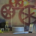 thumbnail image 3 of LED Acrylic Memo Tablet LED Arts Notepad Memo Board Tablet for Home Bedroom School  USB Warm Yellow Light   Vertical Light   Pen, 3 of 6