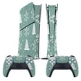 thumbnail image 2 of Skin Sticker for PS5 Slim Standard PS5 Pro Disc Digital Edition Console and Controllers Decals for Playstation 5 (Snow Flake Christmas,PS5 Pro Disc Edition), 2 of 5