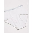 thumbnail image 3 of Hanes Men's 6-Pack FreshIQ Tagless Cotton Brief, White, Large, 3 of 4