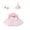 Pink, variant on Bcylexb Porch Goose Outfits, Stylish Summer Fall 23" Goose Costume Holiday Goose Clothing for Porch Party Yard Lawn Garden Decor Statue Accessories