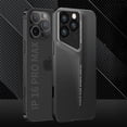 thumbnail image 1 of Pour IPhone 16 Pro Max Étui Rigide en Plastique pour IPhone 16 Plus 15 14 13 12 Pro Max Étui de Protection Antichoc Noire IPhone 12 Pro, 1 of 6