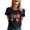 Z11-Black, variant on Women's 250 Anniversary Usa Shirt 250 Anniversary Usa Flag Vintage 250 Years American 1776-2026 250th Birthday Usa T-Shirt Crew Neck Casual Stylish America Pullover Streetwear