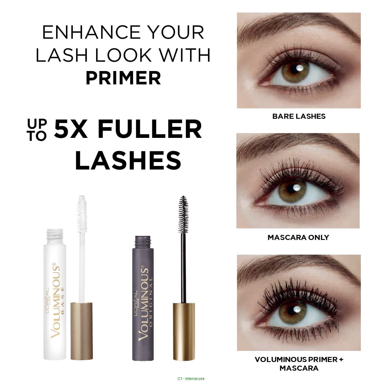 Ensemble Duo Voluminous Mascara et base!
