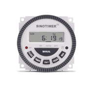 TM-619-1 Multipurpose  Programmable Digital Timer With Remove Battery Inp:120V