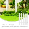 thumbnail image 5 of 1 Pc Decorative Plastic Picket Fence Display Fence Garden Fence Path Fence, 5 of 5