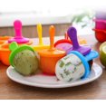 thumbnail image 2 of Molde de helado de silicona molde esquimal paletas de paletas Diy reutilizable, 2 of 2