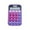 Purple, variant on CASAFUN 2 in 1 Candy Colored 8 Digit Desktop Calculator with Large LCD Display back to School Supplies for Kids Students, Dual Solar Power and Battery for Office,Home,School