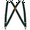 Hunter Green, variant on Buyless Fashion Trucker Suspenders for Men - 48" Elastic Adjustable Straps 1 1/4" - X Back Utility Braces - 5150-Red
