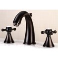 thumbnail image 5 of Kingston Brass Widespread Bathroom Faucets With Brushed Nickel KS2978BX, 5 of 7