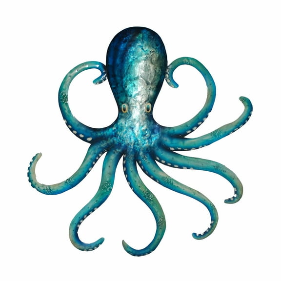 Eangee Octopus Wall Decor Blue