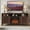 Dark Walnut, variant on Parrot Uncle 68" Fluted Fireplace TV Stand for TVs up to 75" with 23" Electric Fireplace Insert, Fluted Doors, 7-Shelf Storage Cabinet, Natural Wood Finish, Dark Walnut Finish