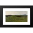 thumbnail image 2 of Willem Witsen 18x11 Black Modern Framed Museum Art Print Titled - Landscape with Fields (1885 - 1922), 2 of 5