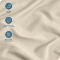 thumbnail image 3 of Bare Home Funda de Almohada Corporal - Cierre de Cremallera - Ultra Suave - Doble Cepillado - Arena, 3 of 8