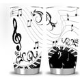 thumbnail image 2 of Women''s Music Travel Coffee Mug Thermal Insulated Tumbler Cup With Lid 20 OZ, 2 of 6
