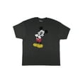 thumbnail image 4 of Disney Men's Mickey Mouse Folded Arms Stance Shimmer Adult T-Shirt, 4 of 5